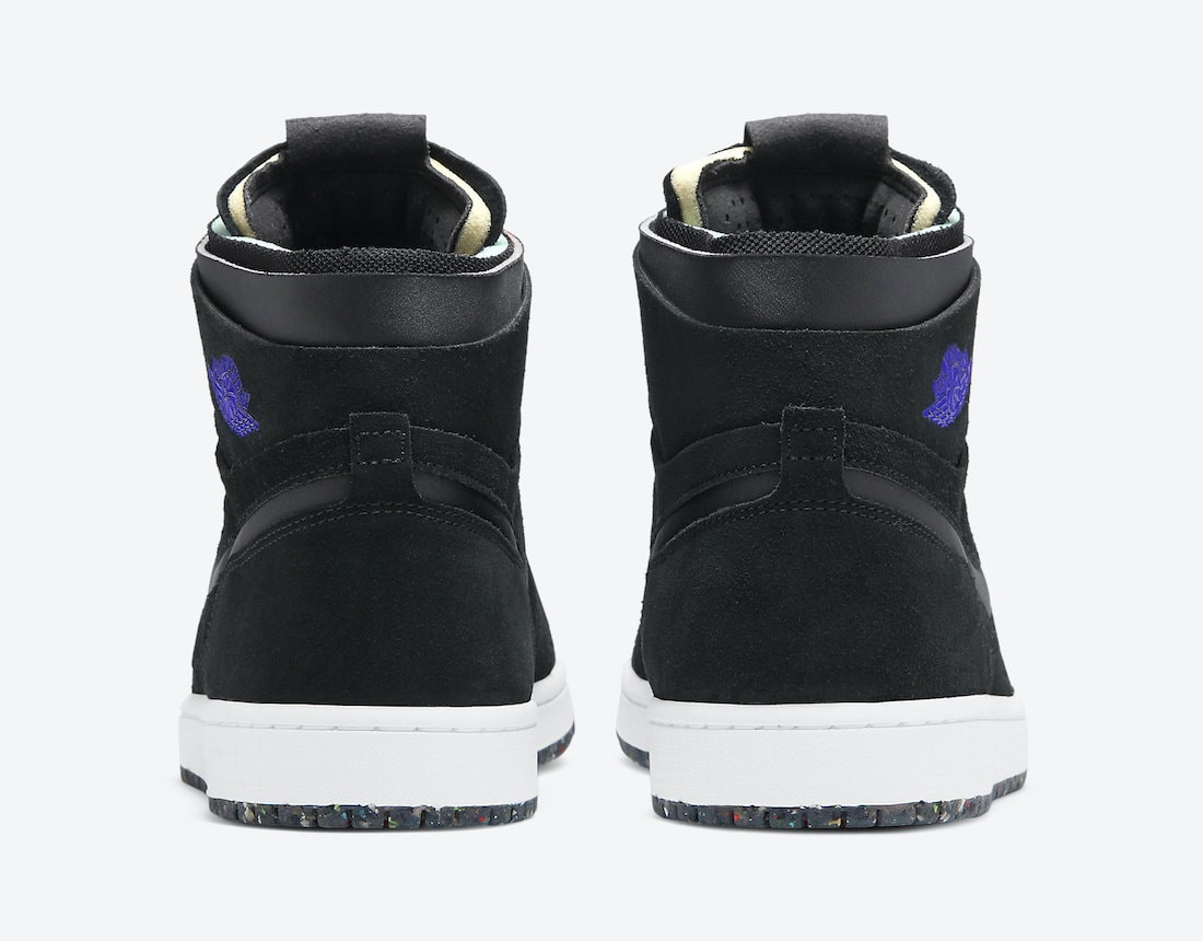 Air Jordan 1 Zoom Space Hippie Black/Purple