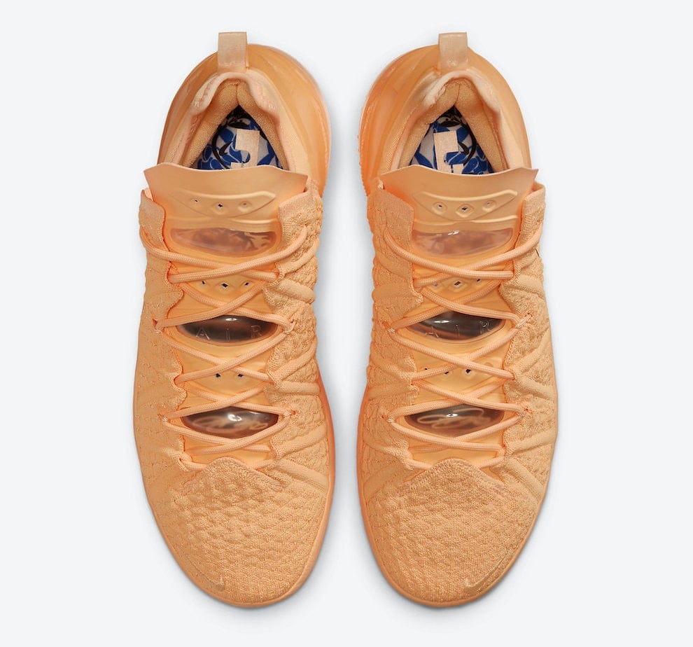 Official Images of the Nike Lebron 18 "Melon Tint"