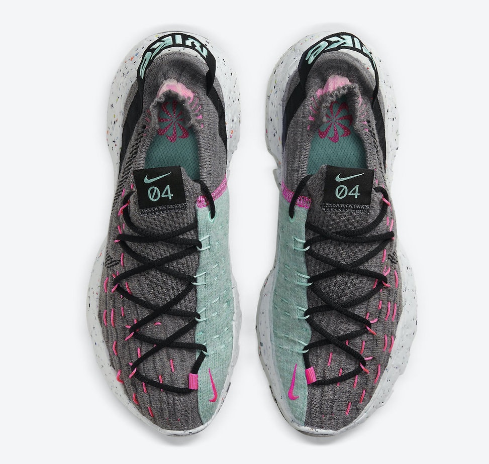 Nike Space Hippie 04 Smoke Grey Pink Blast CD3476-003