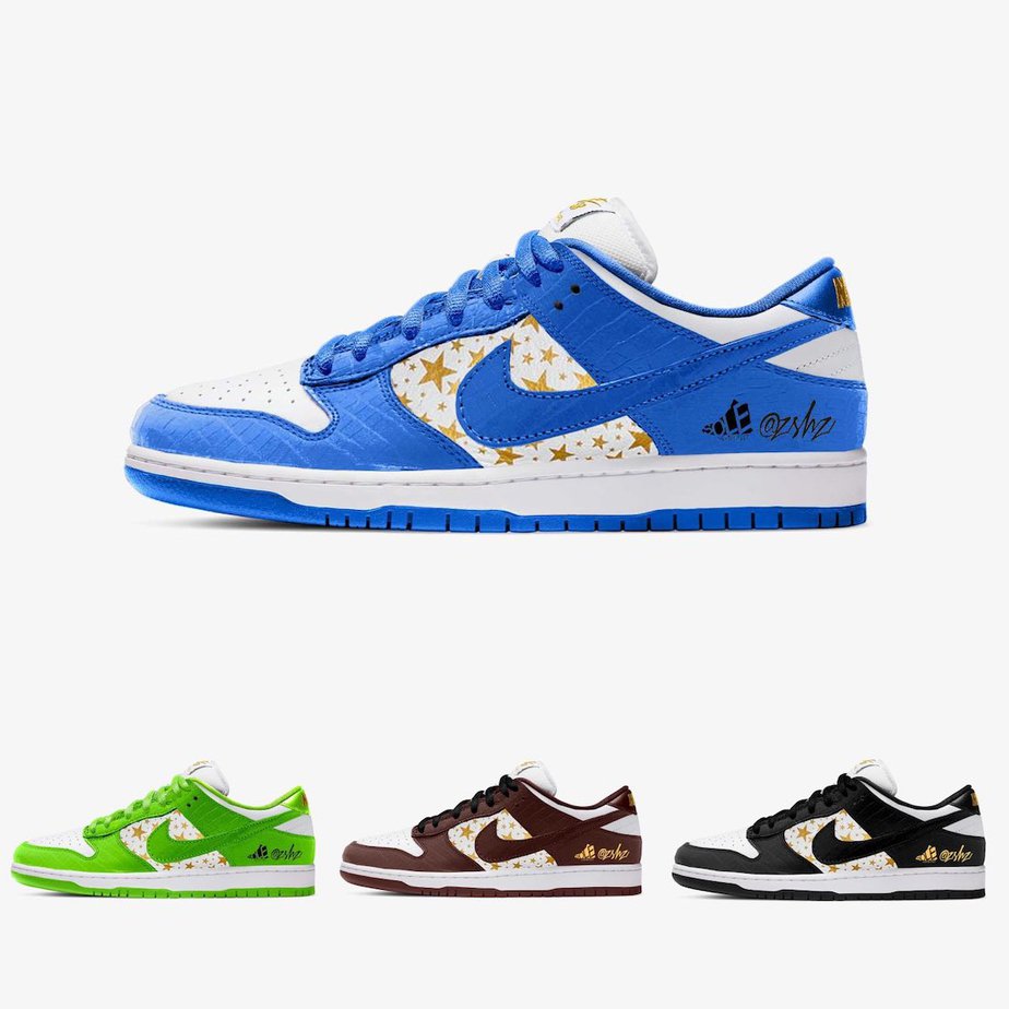 Supreme x Nike SB Dunk Low Collection