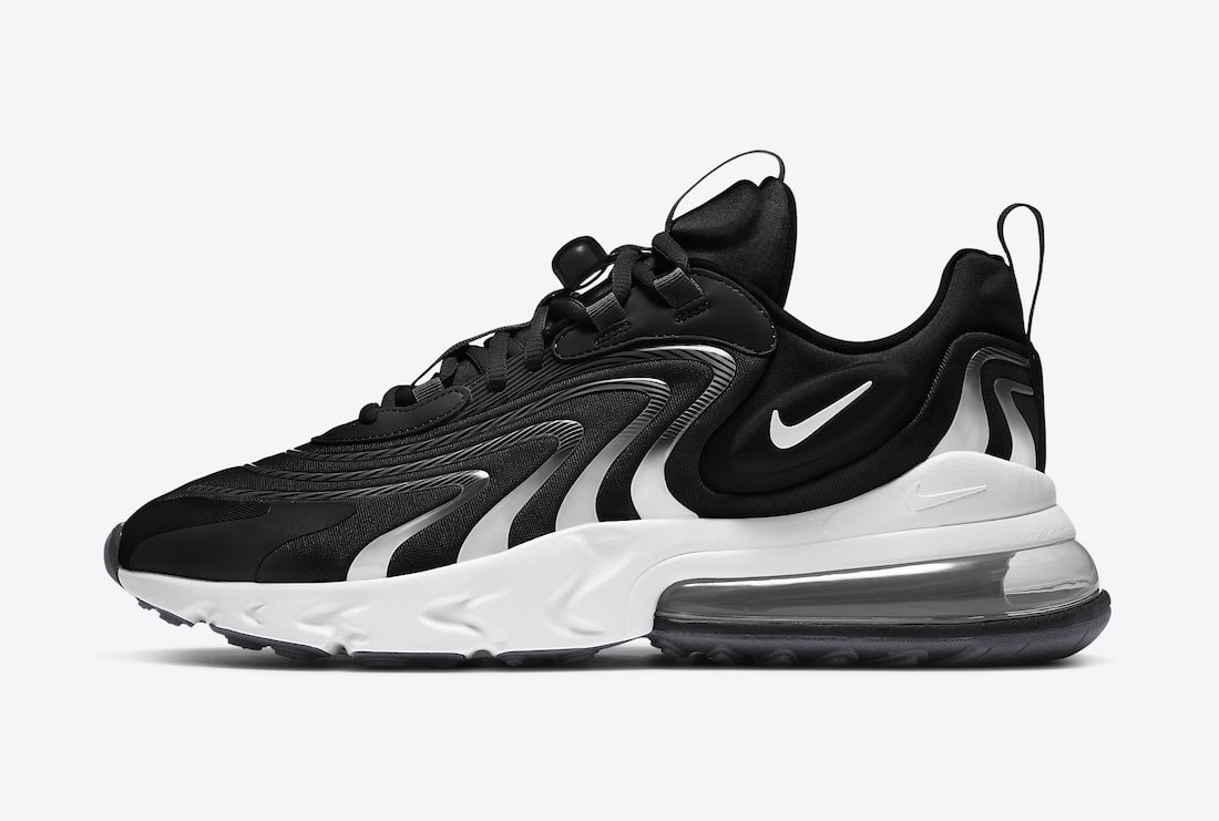 Nike Air Max 270 React ENG Releasing in Black and Dark Smoke Grey