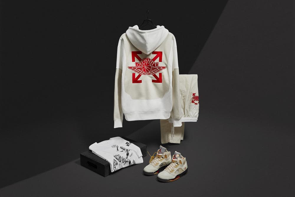 Virgil Abloh Air Jordan V X Off-White Collection