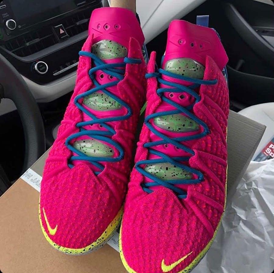 Official Images of the Nike LeBron 18 "Los Angeles By Night"