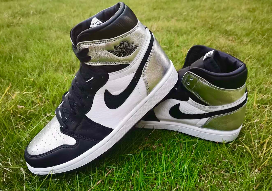 Air Jordan 1 High "Silver Toe"