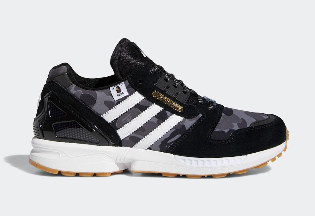 BAPE x Undefeated Team Up on the adidas ZX 8000