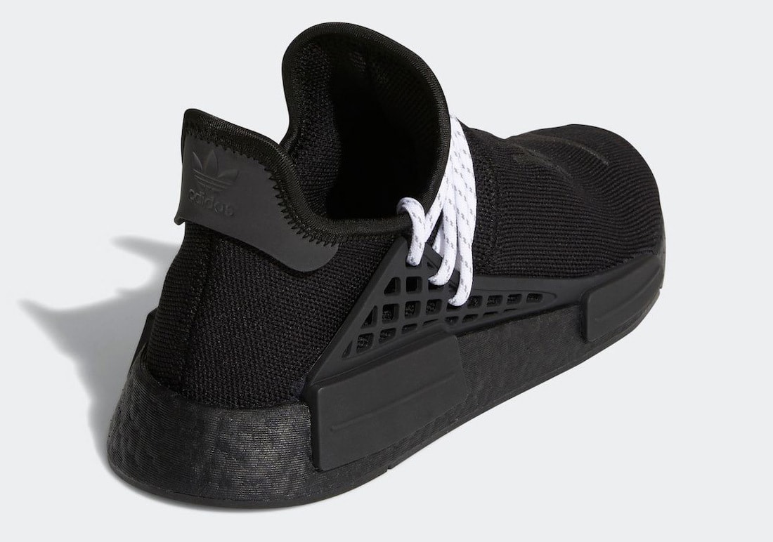 Official Images of the Pharrell x adidas NMD Hu "Black"