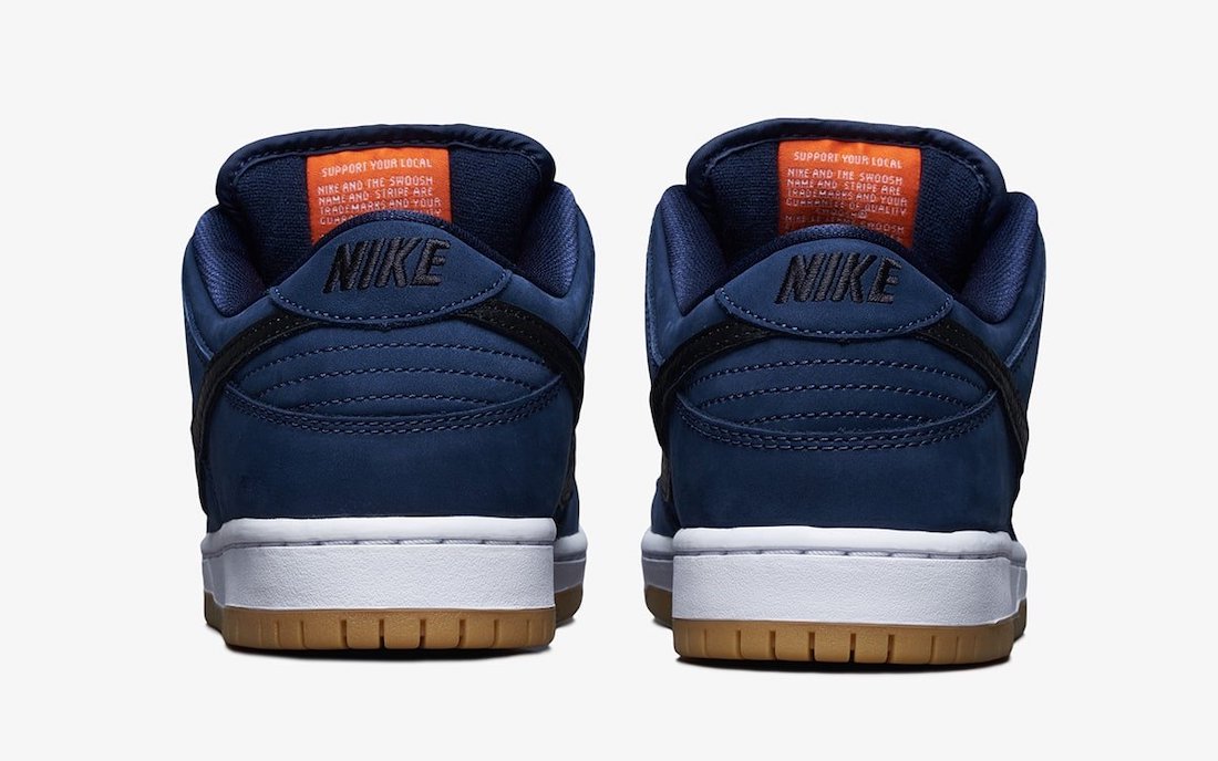 Nike SB's Dunk Low Pro ISO Surfaces in Navy Blue for the Next Orange Label Pack