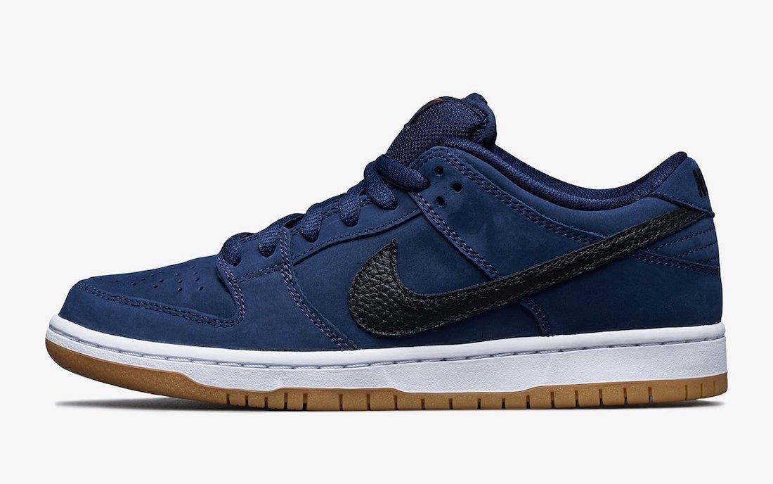 Nike SB Dunk Low Pro Iso Navy Gum CW7463-401