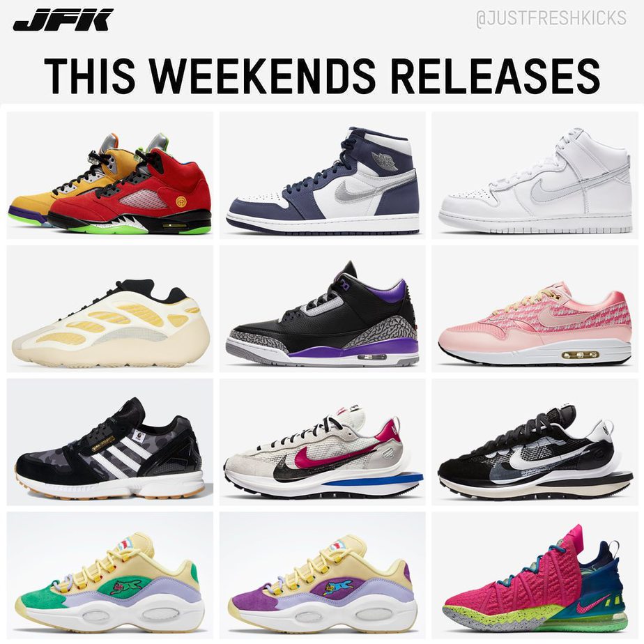 Sneaker Releases This Weekend November 11th 2020