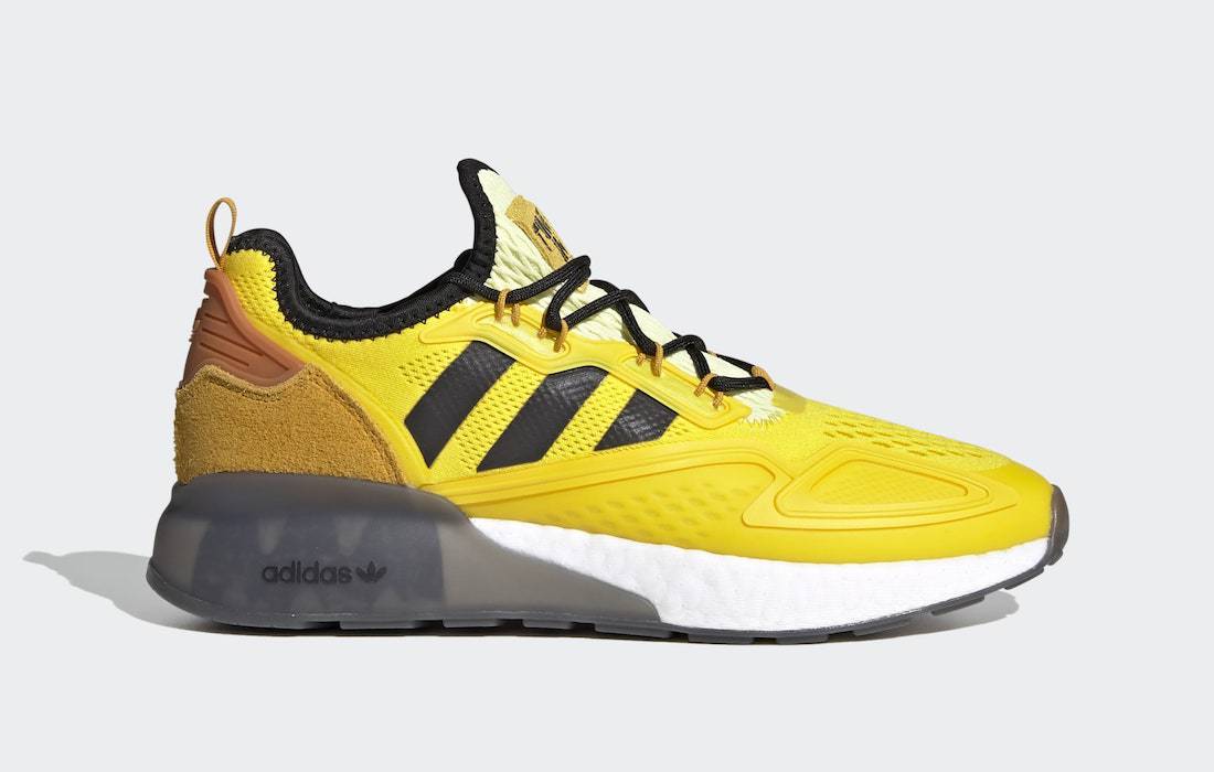 A Ninja x adidas ZX 2K Boost in Yellow has Surfaced