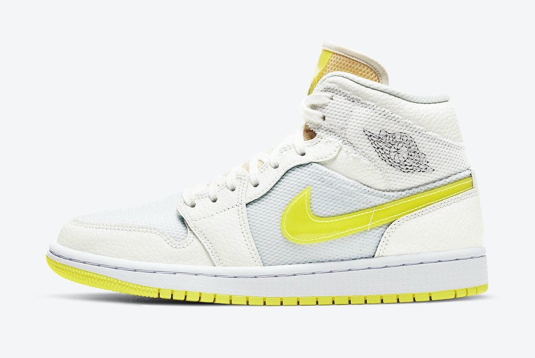 Air Jordan 1 Mid "Voltage Yellow"