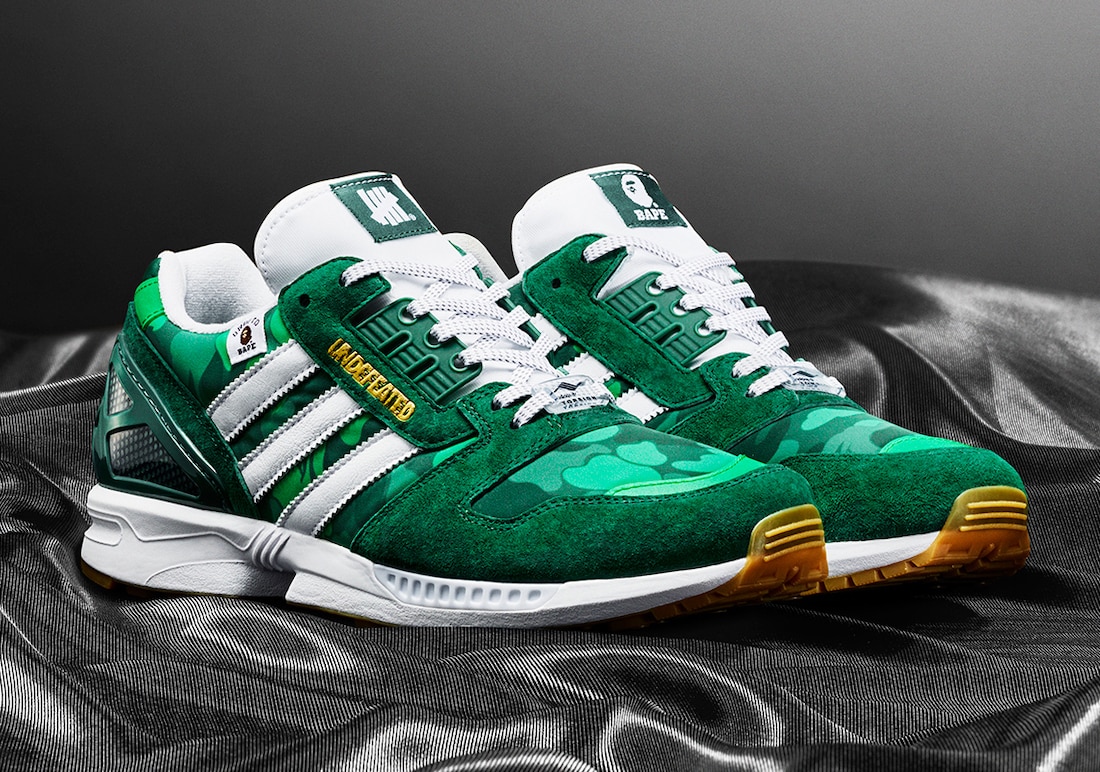 BAPE x Undefeated Team Up on the adidas ZX 8000