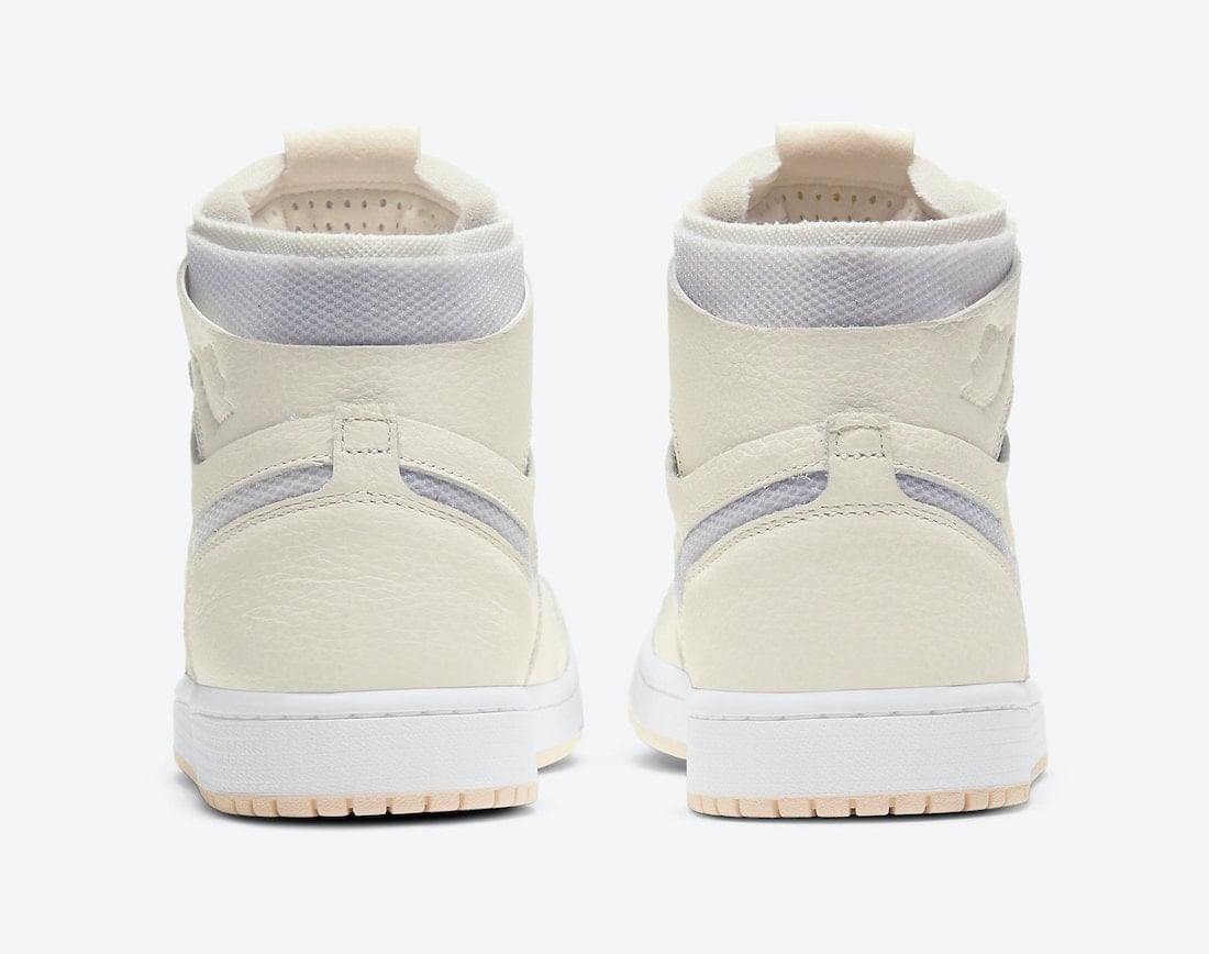 Air Jordan 1 Zoom Comfort Dropping in Sail and Pearl