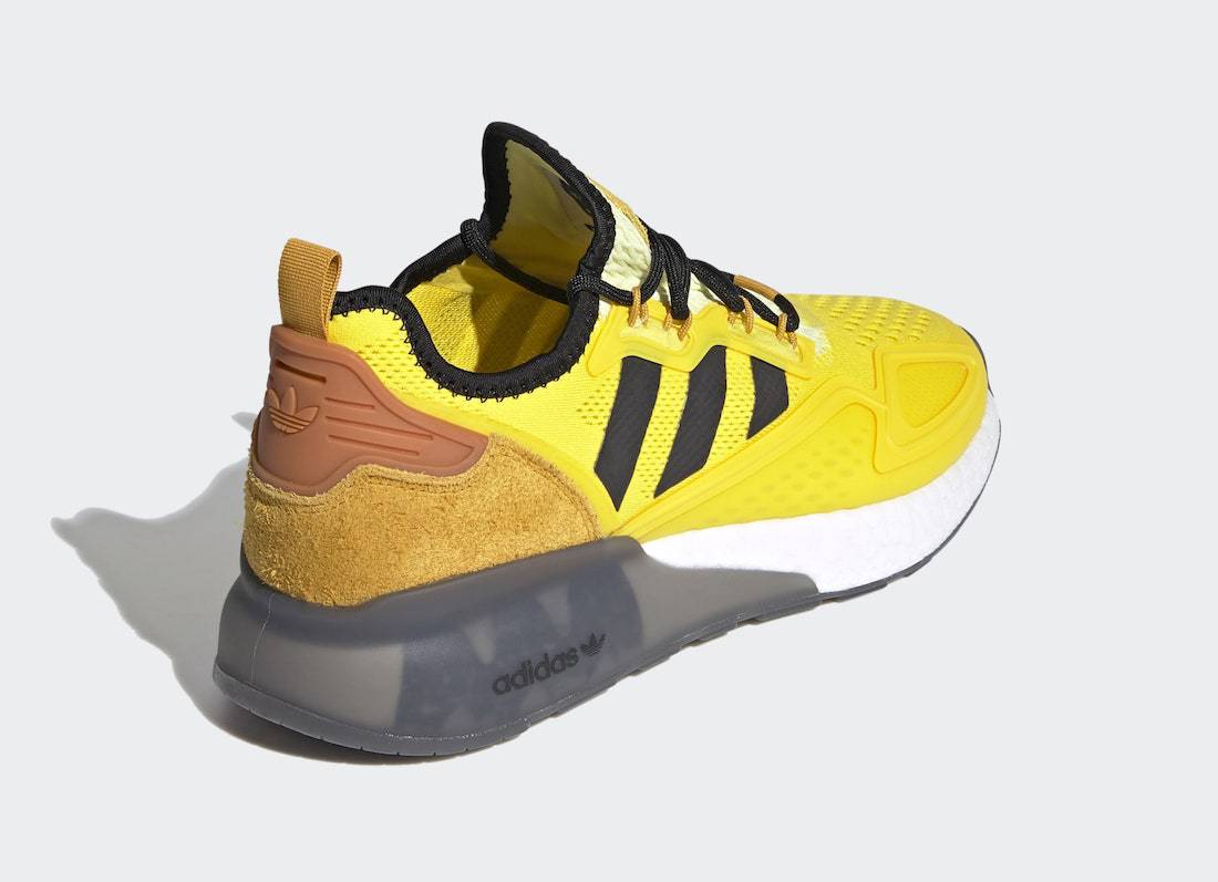 A Ninja x adidas ZX 2K Boost in Yellow has Surfaced