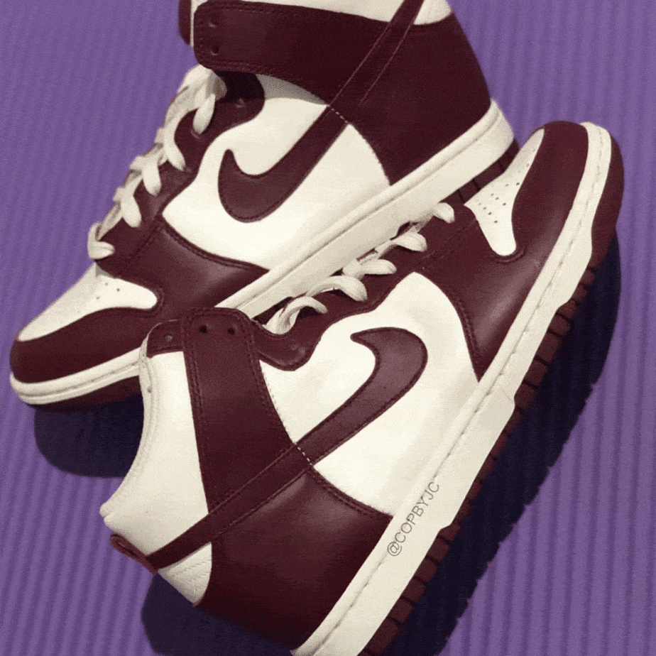 Official Look at the Nike Dunk High "Team Red"