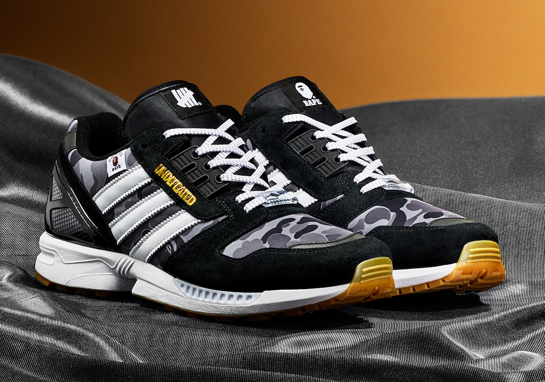 BAPE x Undefeated Team Up on the adidas ZX 8000