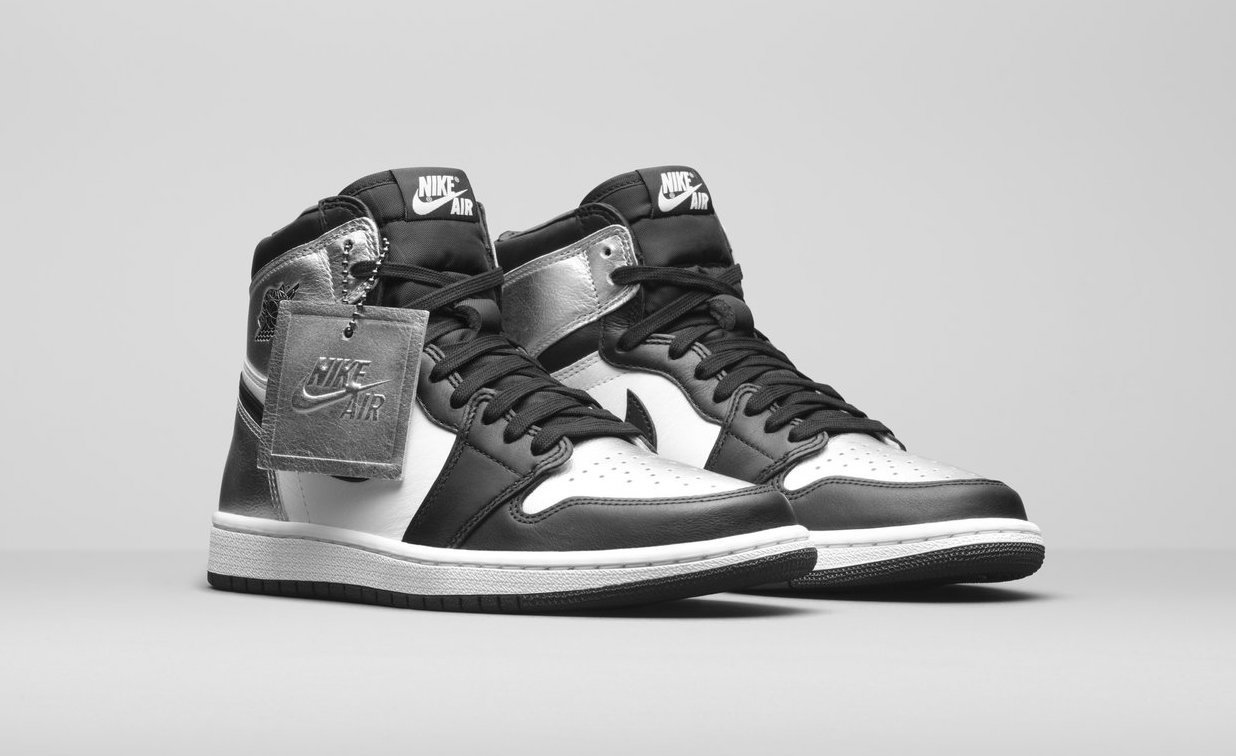 Air Jordan 1 Silver Toe 2021