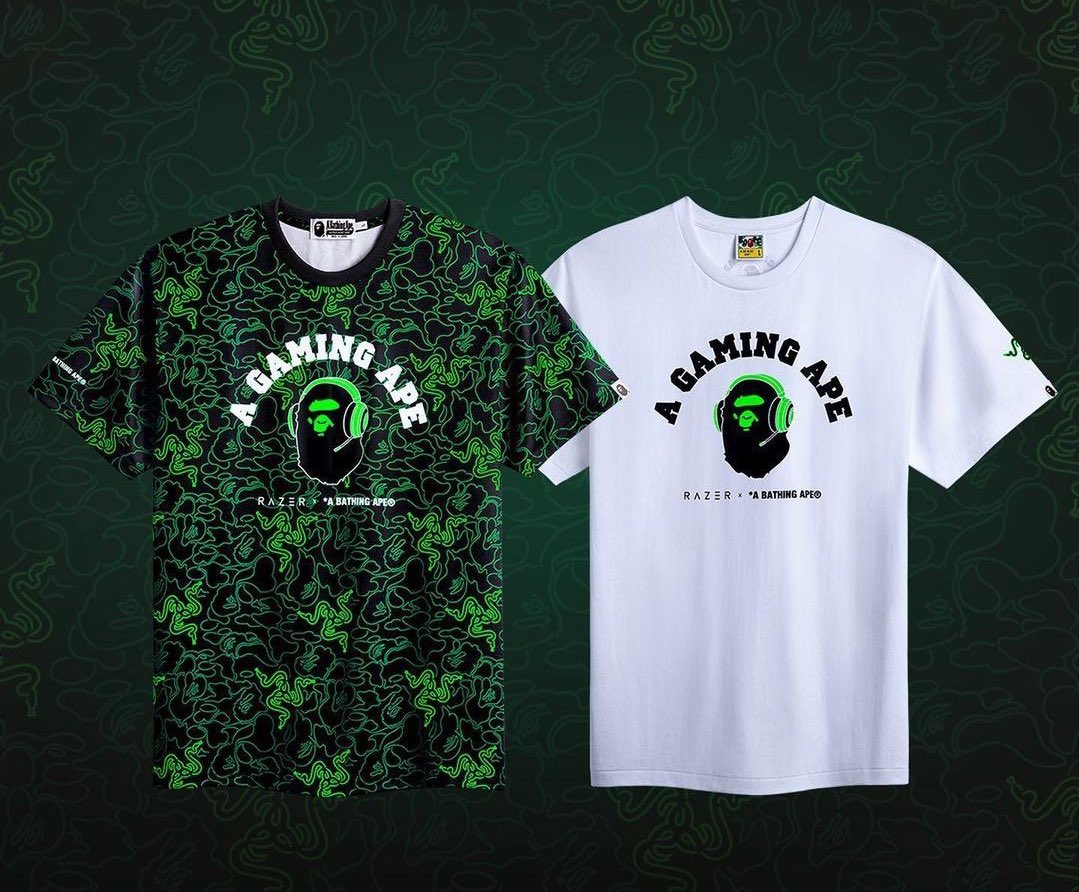 Razer x BAPE "A Gaming Ape" Collection Dropping This Week