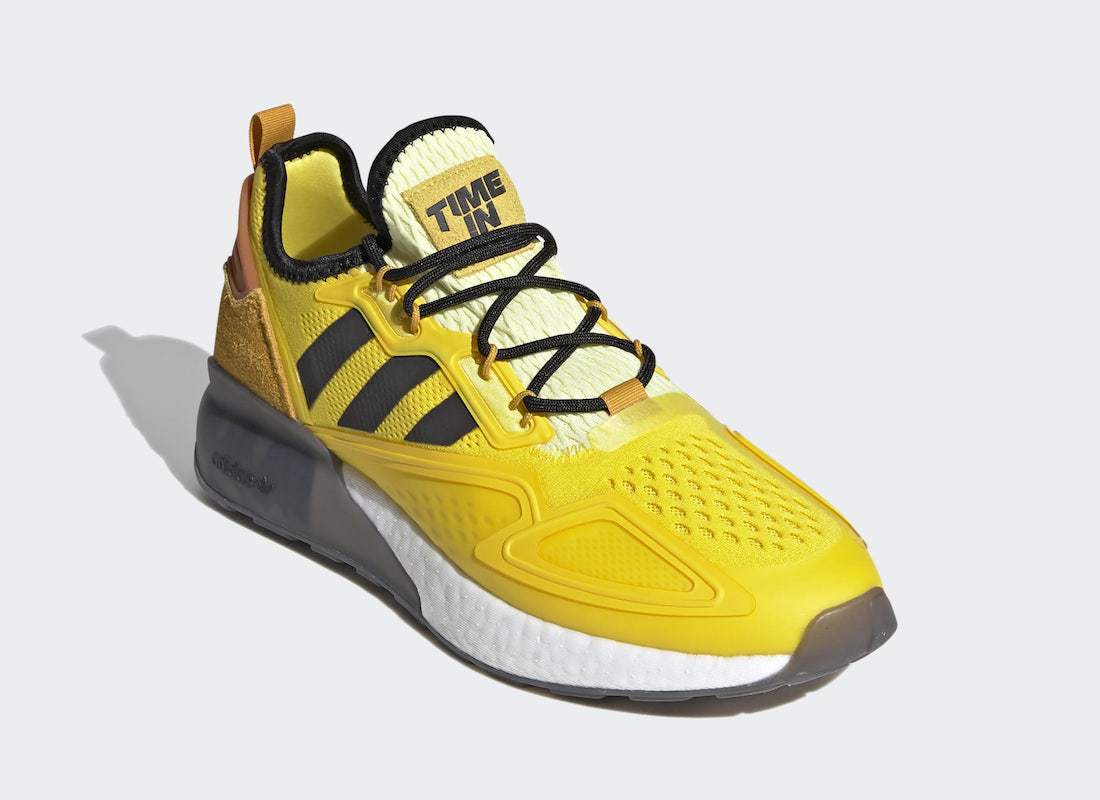 A Ninja x adidas ZX 2K Boost in Yellow has Surfaced
