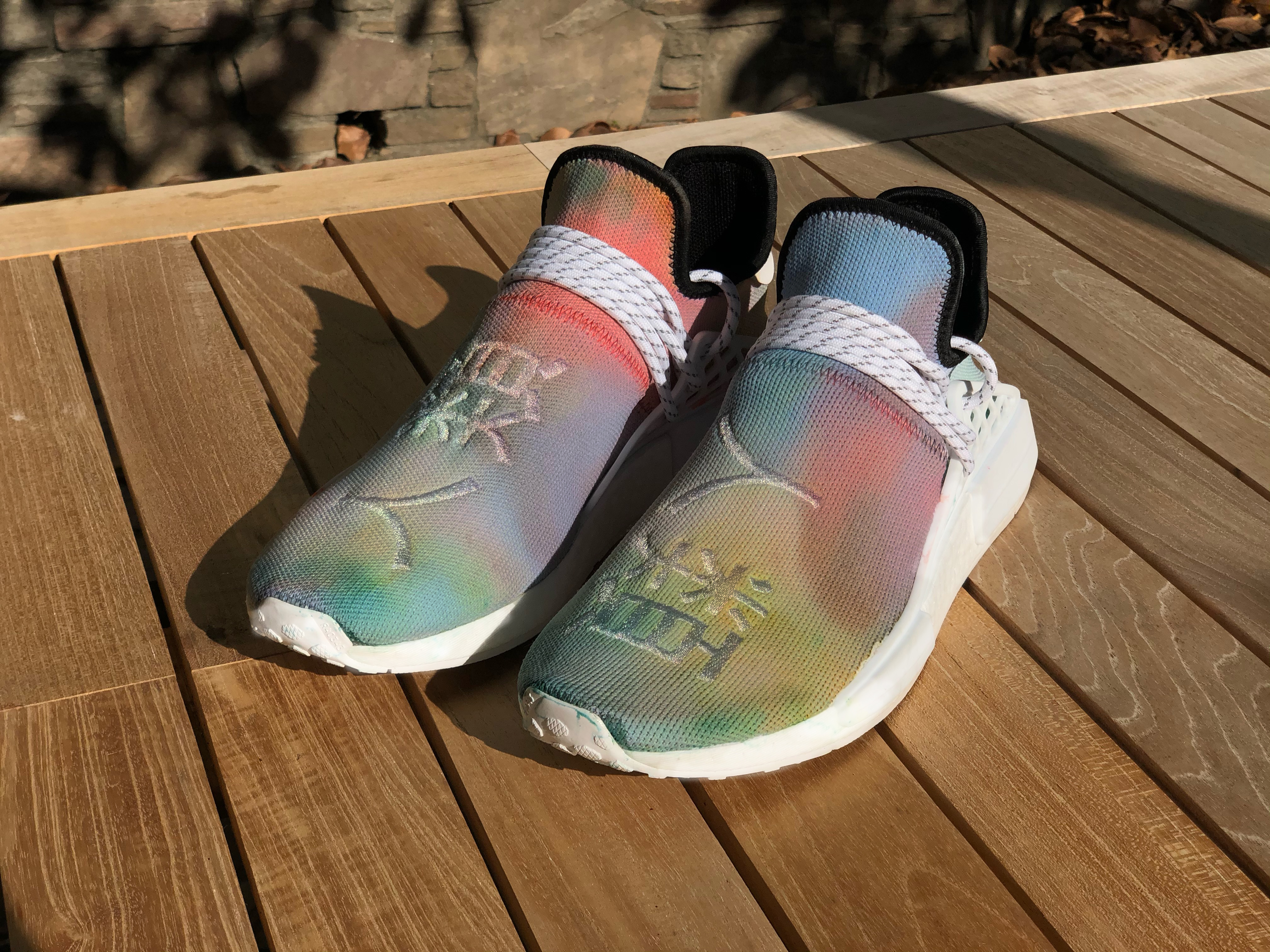 Pharrell adidas Nmd Hu White