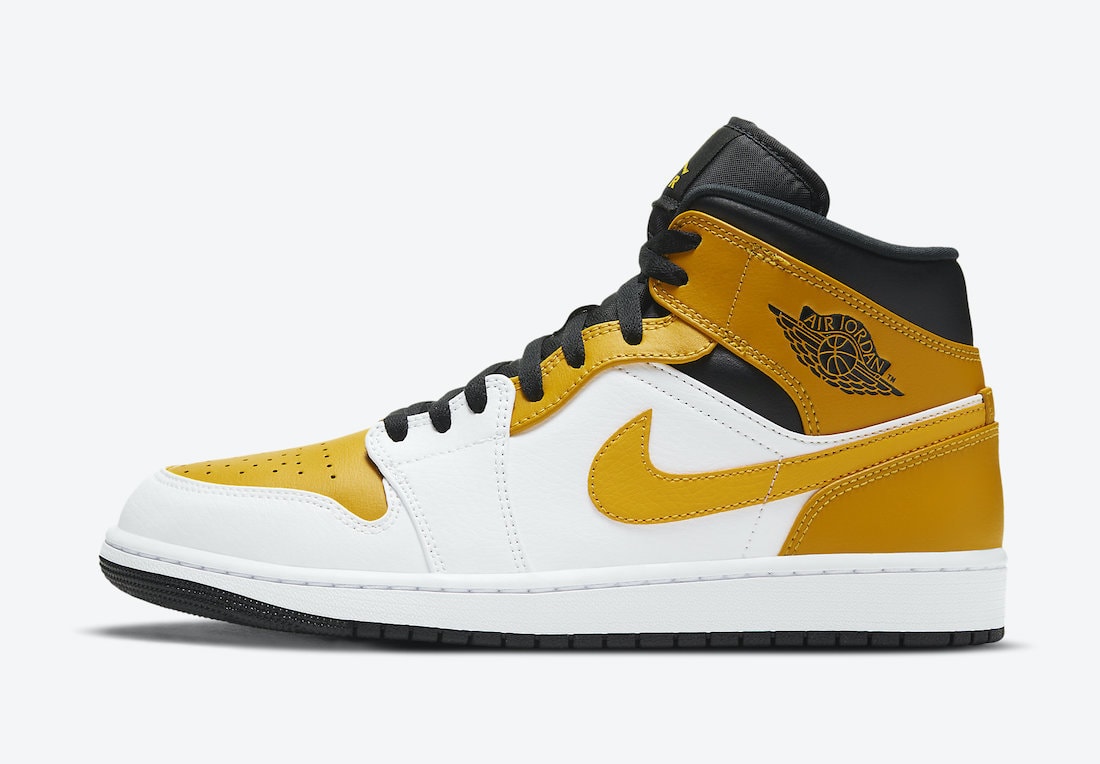 Air Jordan 1 Mid "University Gold" Releasing Soon