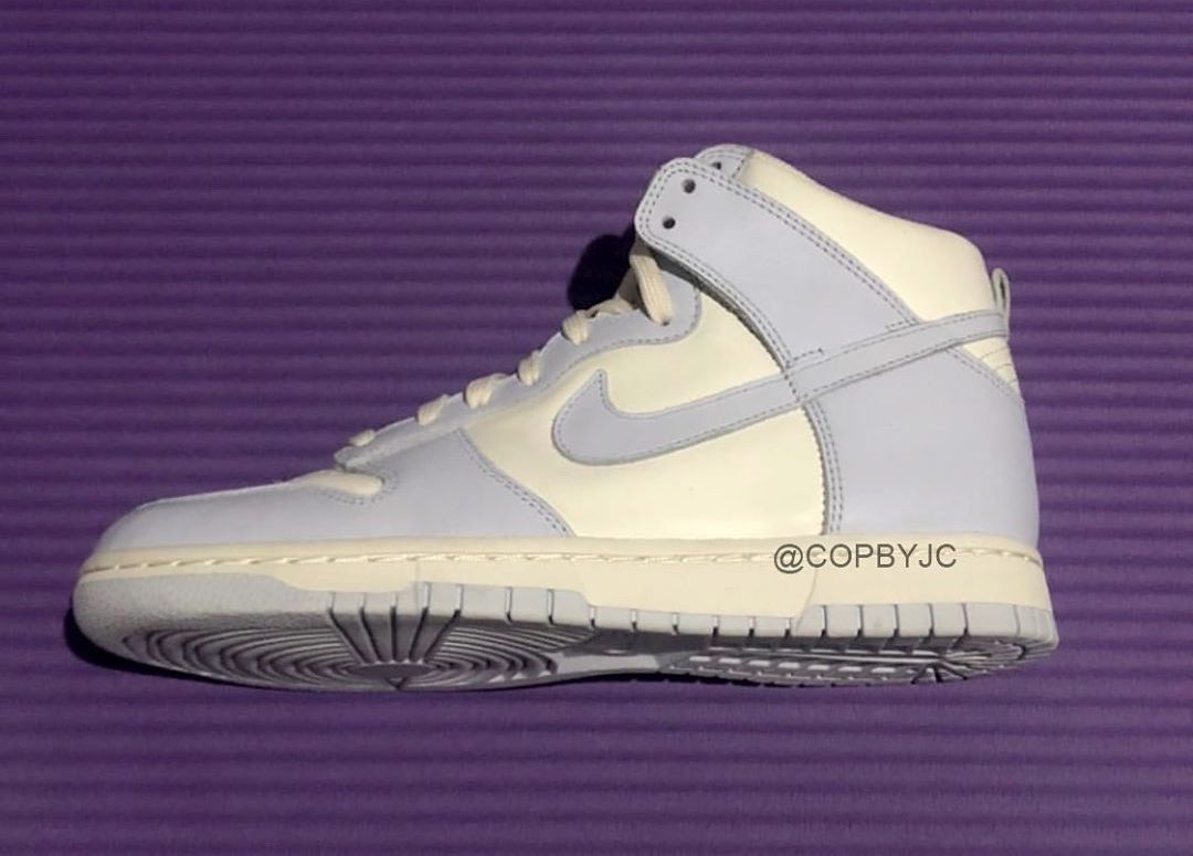 Nike Dunk High Sail Football Grey Pale Ivory DD1869-102