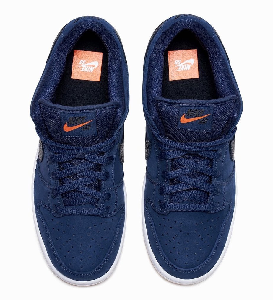 Nike SB's Dunk Low Pro ISO Surfaces in Navy Blue for the Next Orange Label Pack