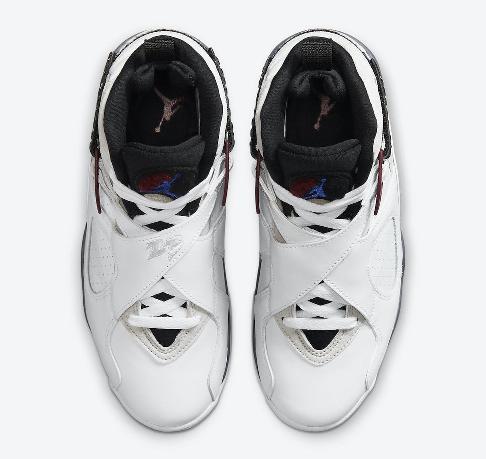 Official Images of the Air Jordan 8 WMNS "Burgundy"