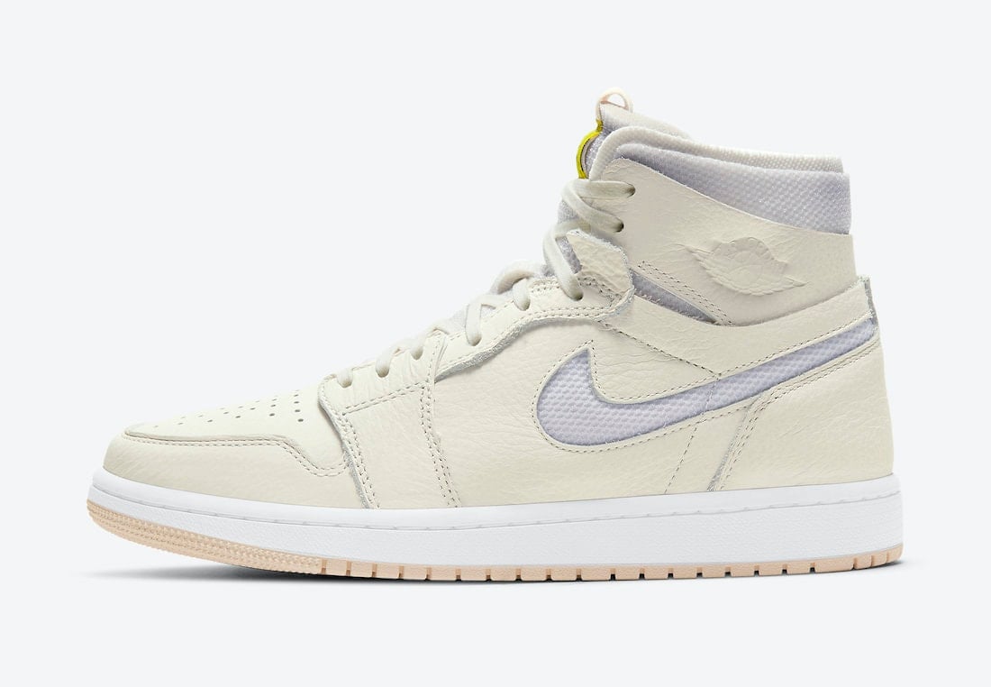 Air Jordan 1 Zoom Comfort Dropping in Sail and Pearl