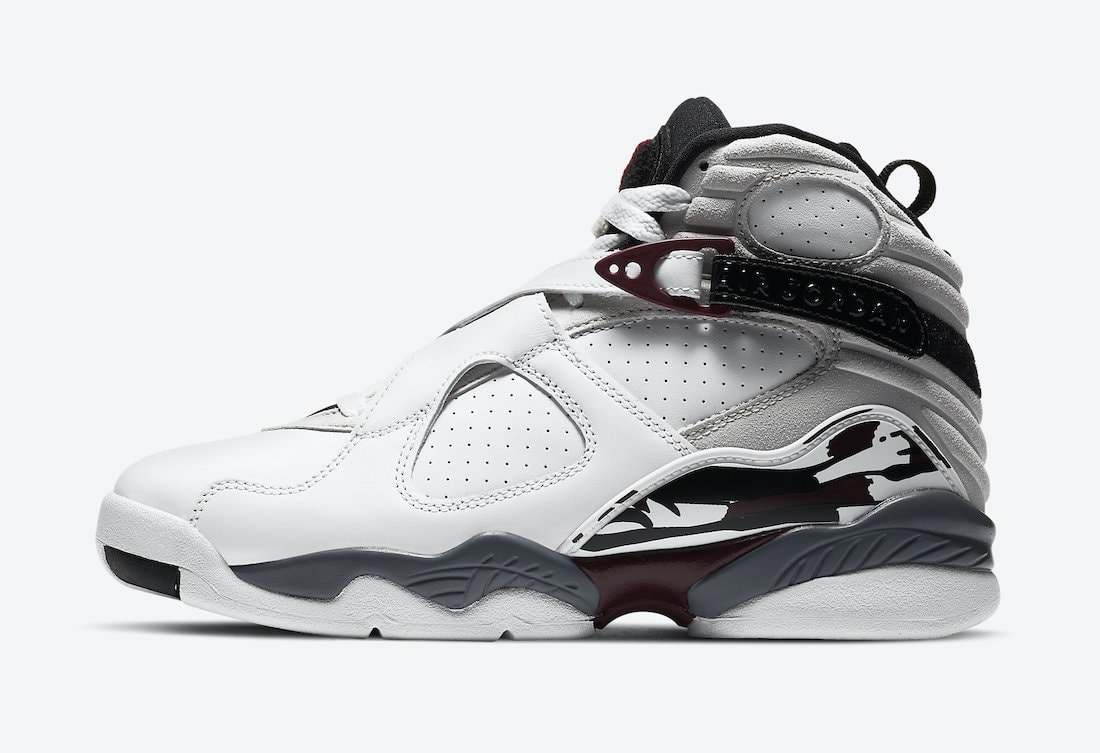 Official Images of the Air Jordan 8 WMNS "Burgundy"