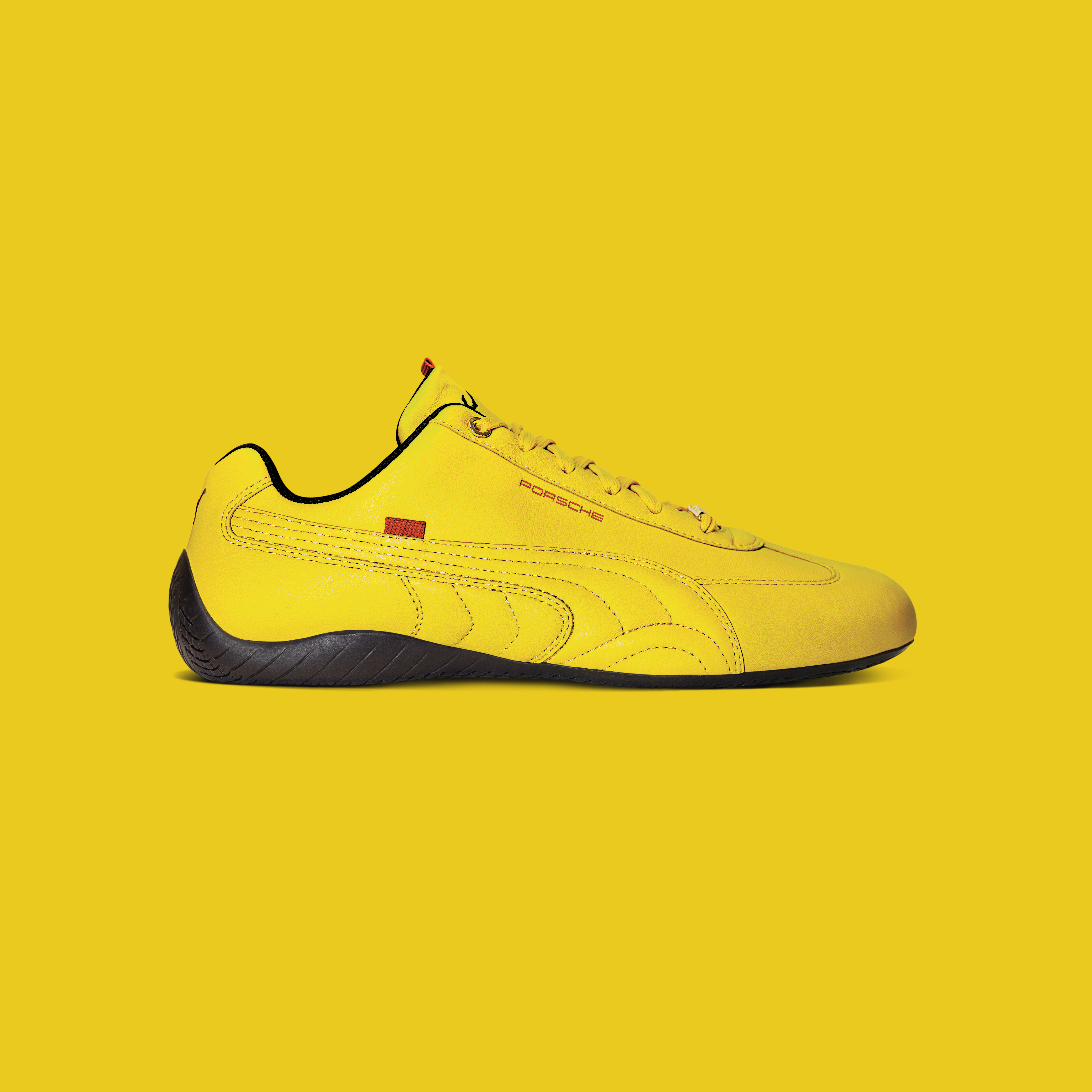 Porsche x PUMA Speedcat in Saffron Yellow