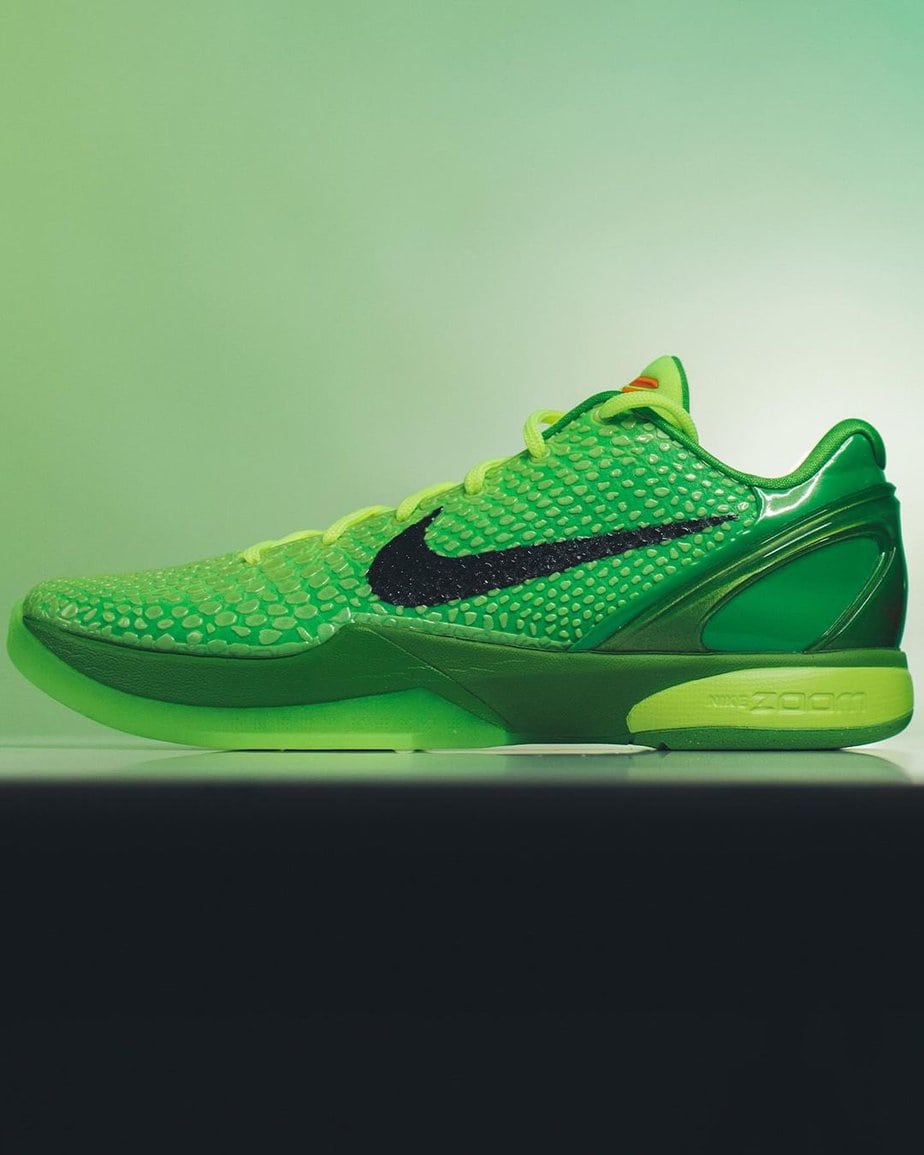 Nike Kobe 6 Protro Grinch 2021