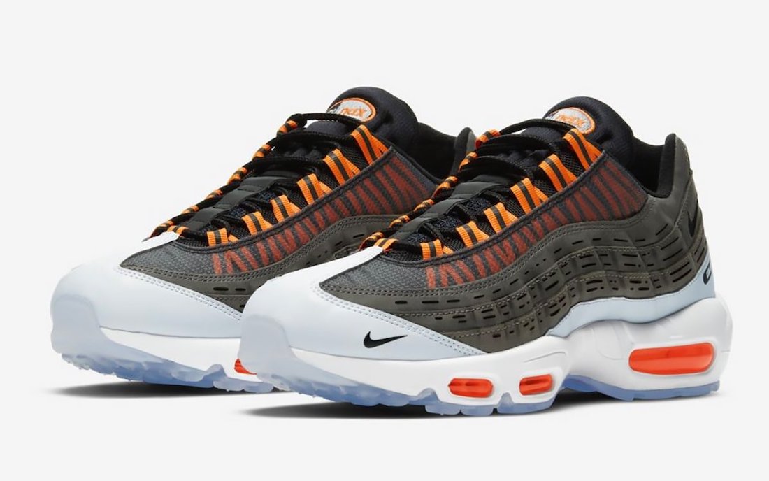Kim Jones Nike Air Max 95 Black Total Orange