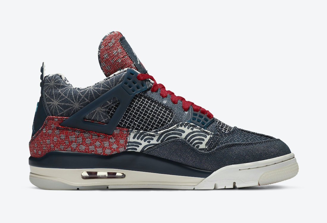 Official Images of the Air Jordan 4 SE "Sashiko"