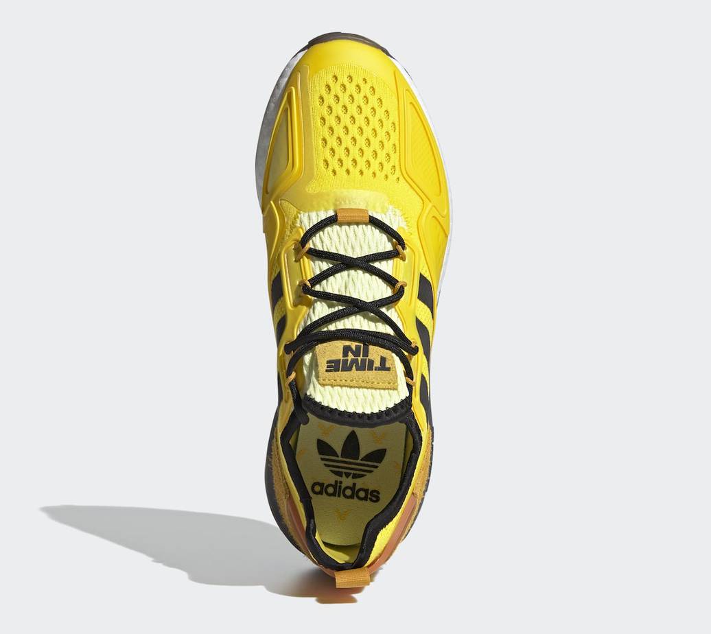 A Ninja x adidas ZX 2K Boost in Yellow has Surfaced