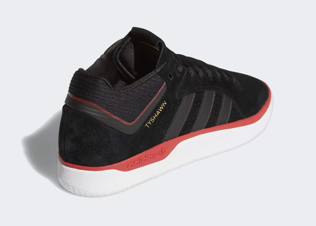 adidas Tyshawn "Scarlet" Available Now
