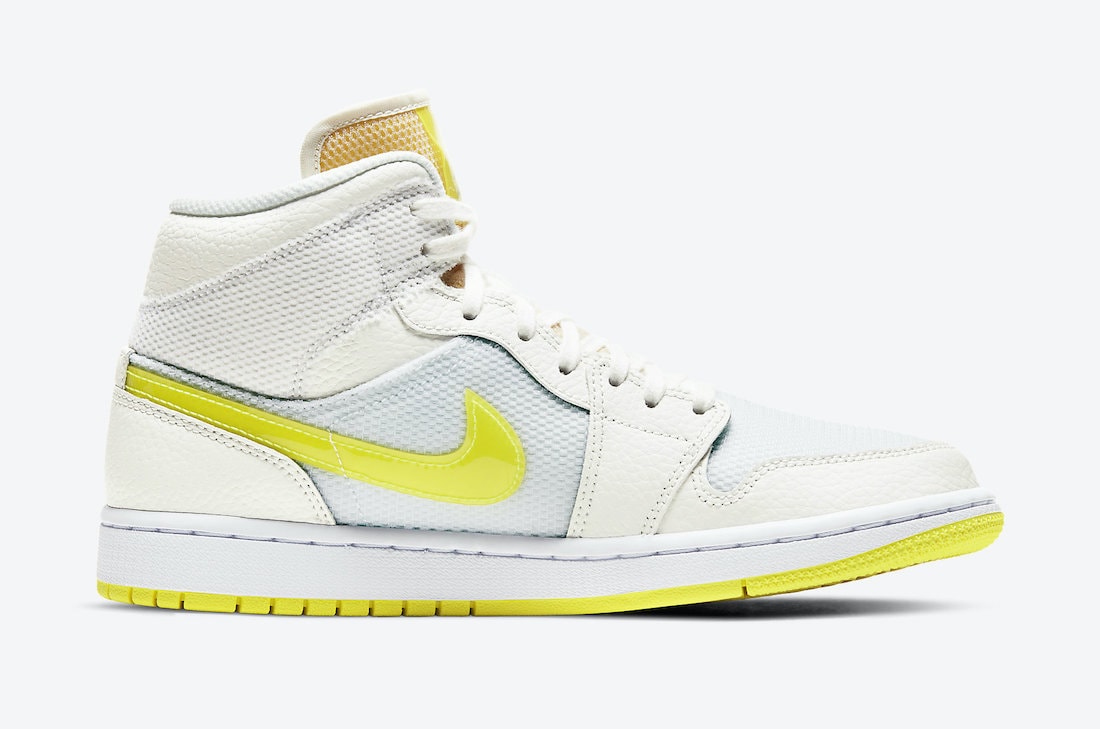 Air Jordan 1 Mid "Voltage Yellow"