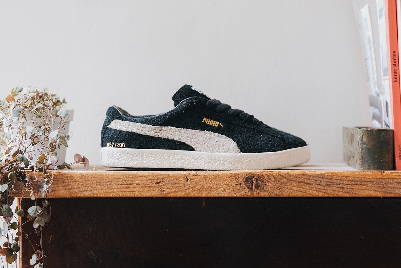 Footpatrol Puma Suede Black White Details