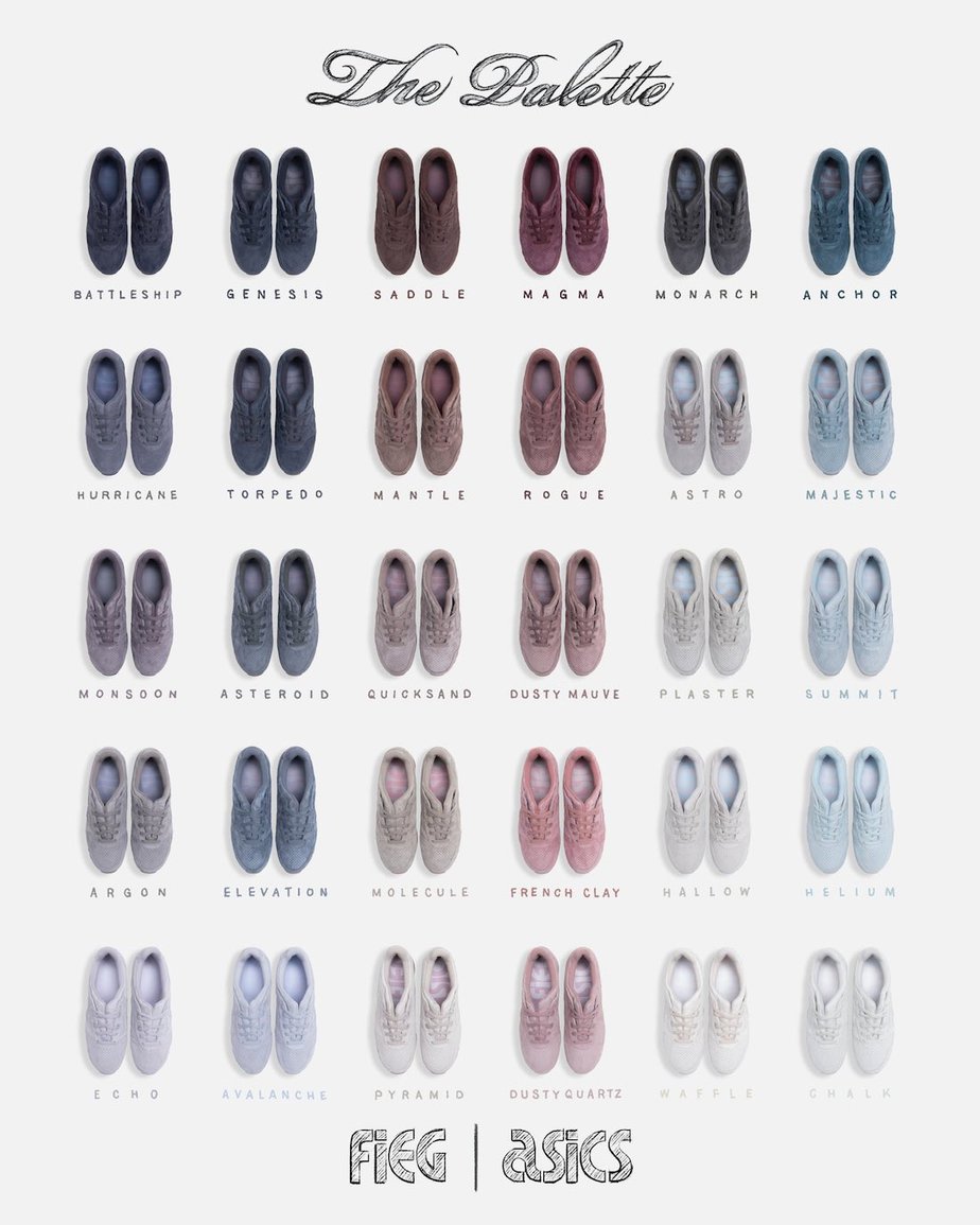 Ronnie Fieg Kith ASICS Gel Lyte Iii The Palette