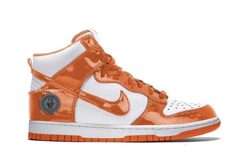 NBA x Nike Dunk High "Patent Pack" Releasing in 2021