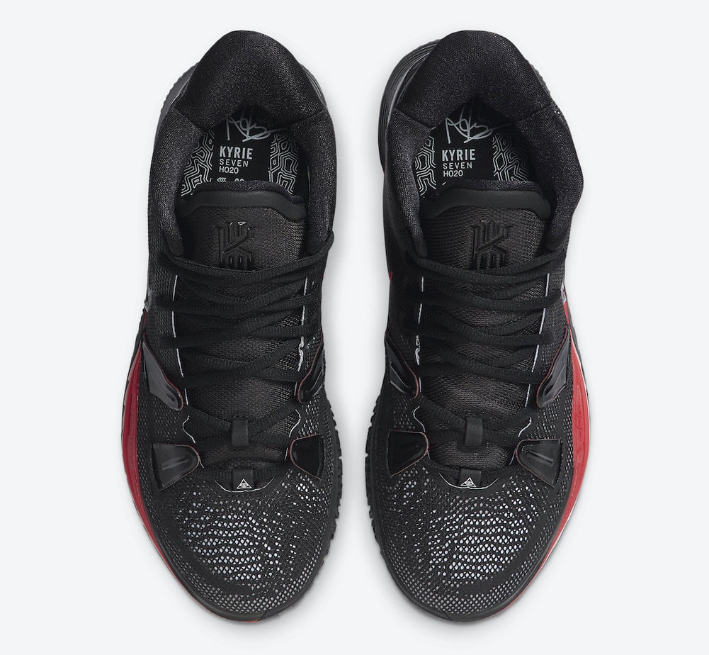 Nike Kyrie 7 Surfaces in the "Bred" Theme
