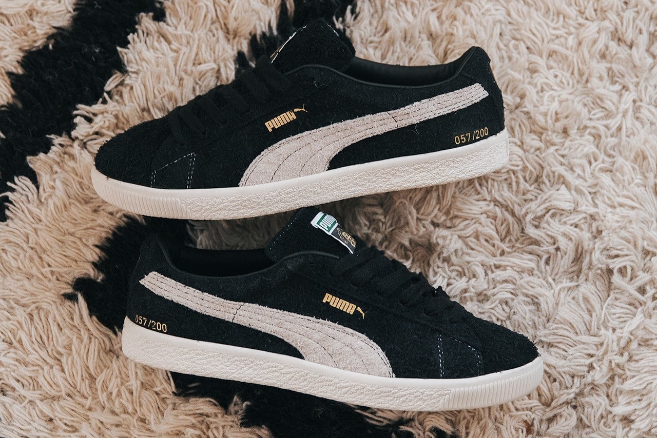 Footpatrol Puma Suede Black White Details