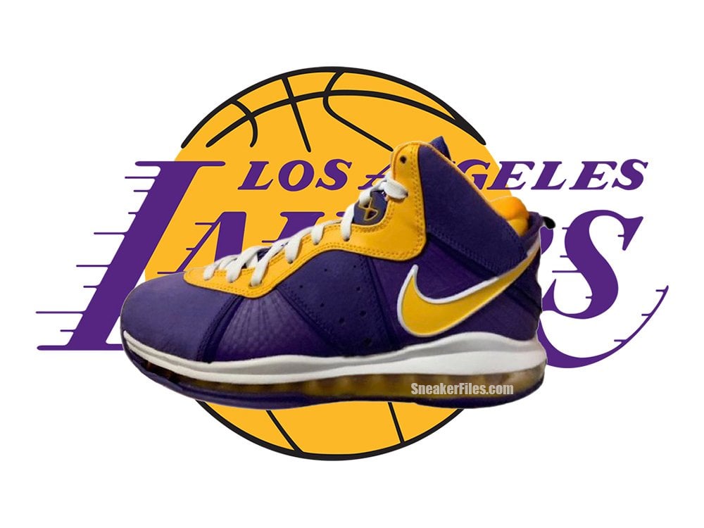 Nike LeBron 8 Lakers DC8380-500 Release Date First Look