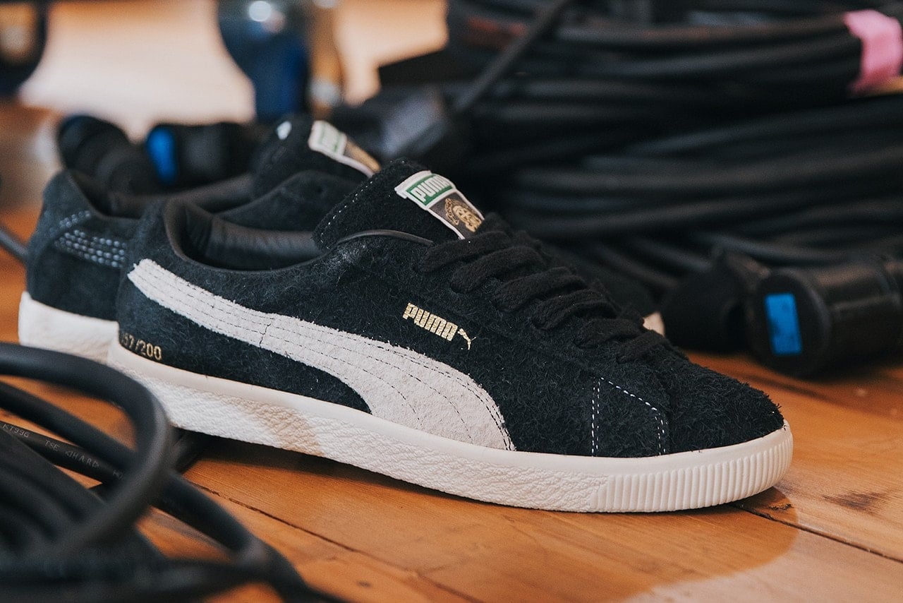 Footpatrol Puma Suede Black White Details