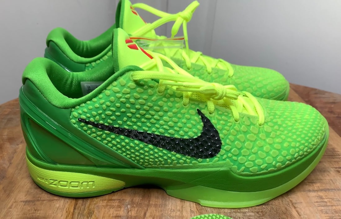 Nike Kobe 6 Vi Protro Grinch CW2190-300