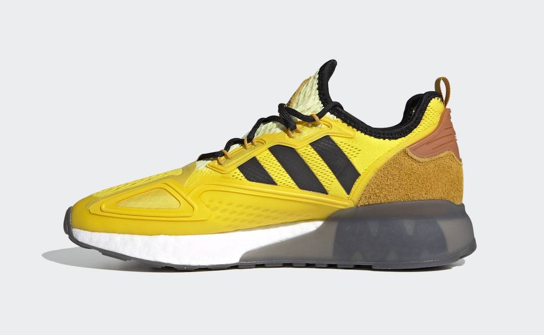 A Ninja x adidas ZX 2K Boost in Yellow has Surfaced