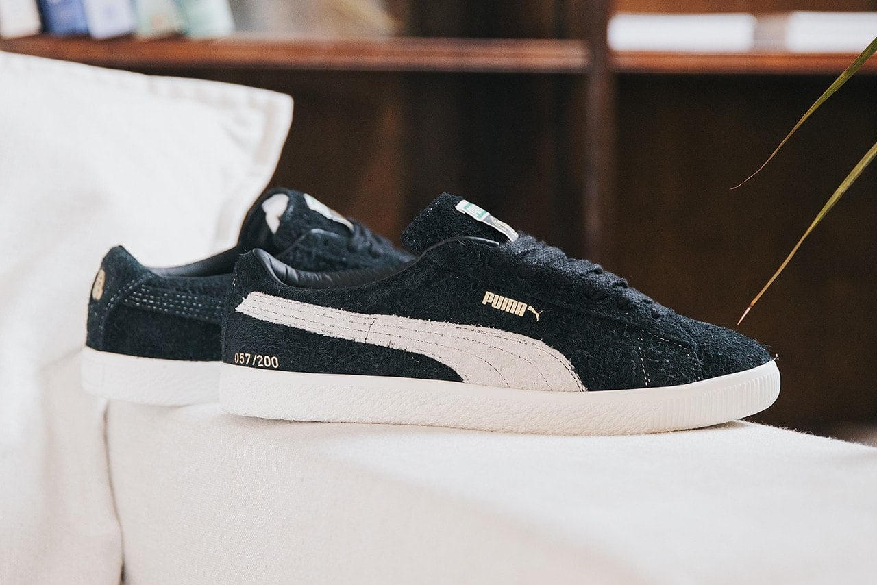 Footpatrol Puma Suede Black White Details
