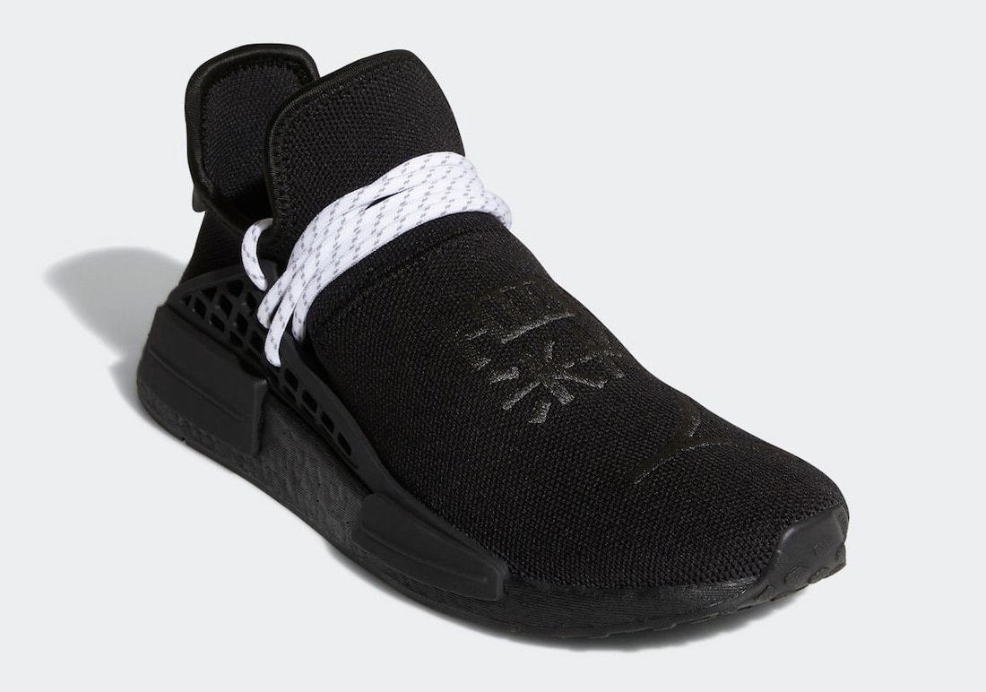 Official Images of the Pharrell x adidas NMD Hu "Black"