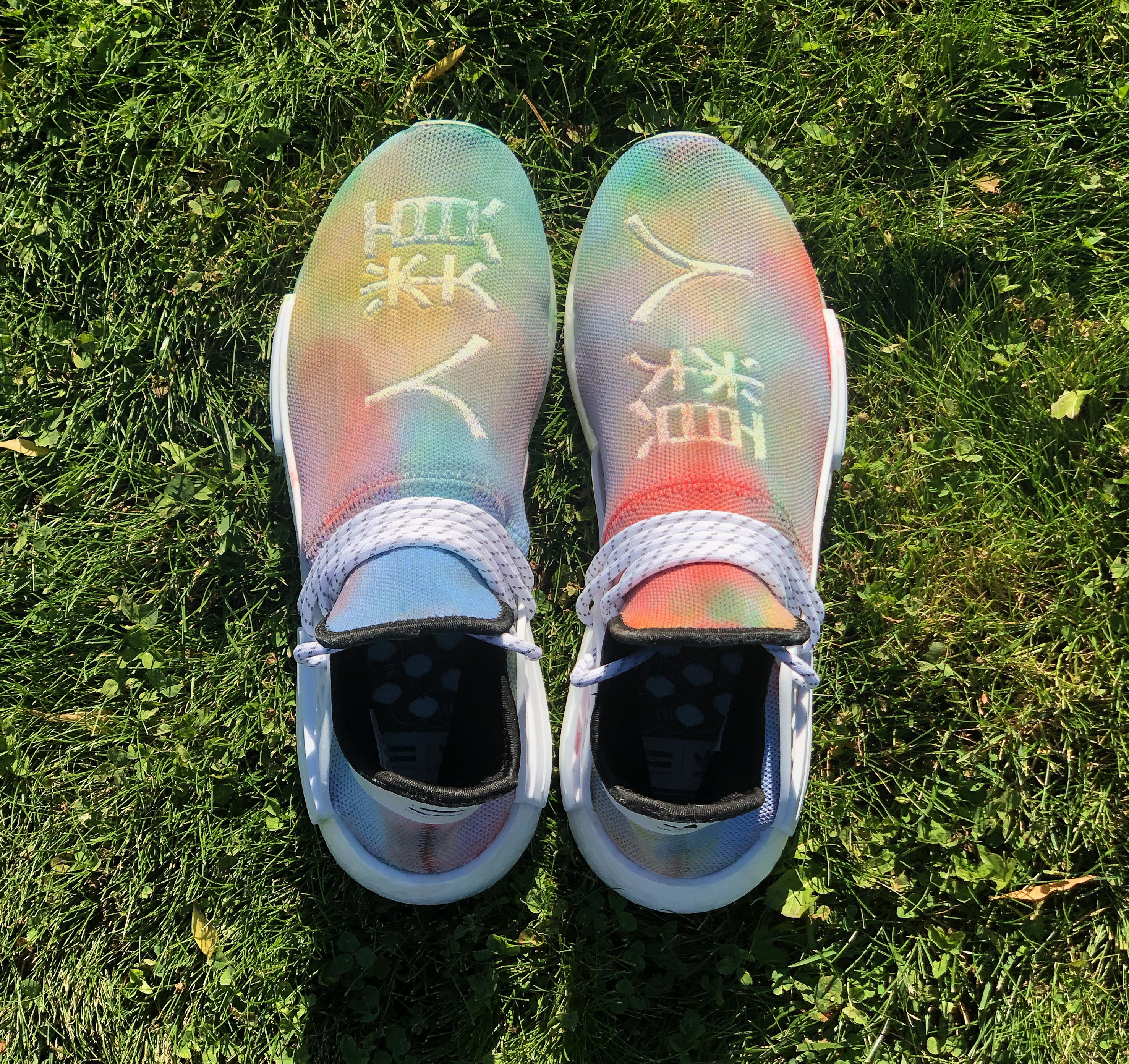 Pharrell adidas Nmd Hu White