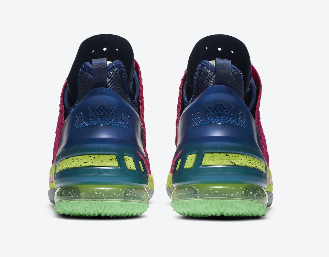 Official Images of the Nike LeBron 18 "Los Angeles By Night"